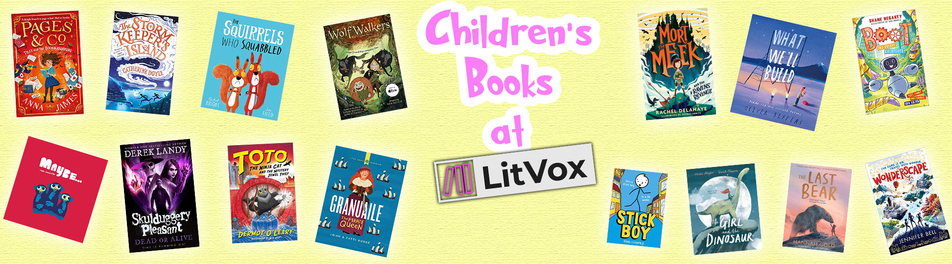LitVox Home Slider - Kids Books